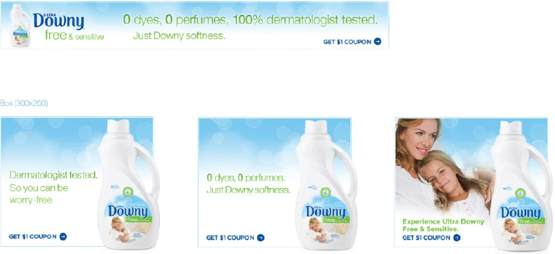 Downy Free — digital campaign