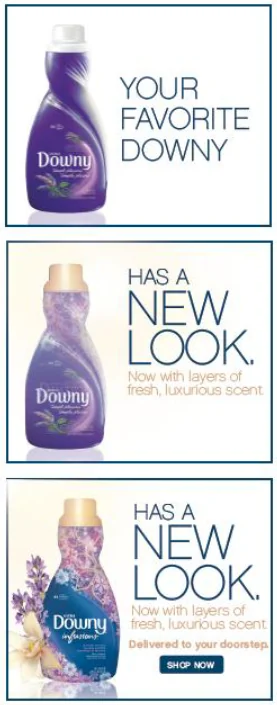 Downy Infusions — new look digital creative