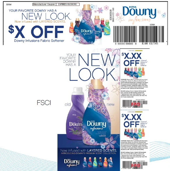Print — new look and layered scents